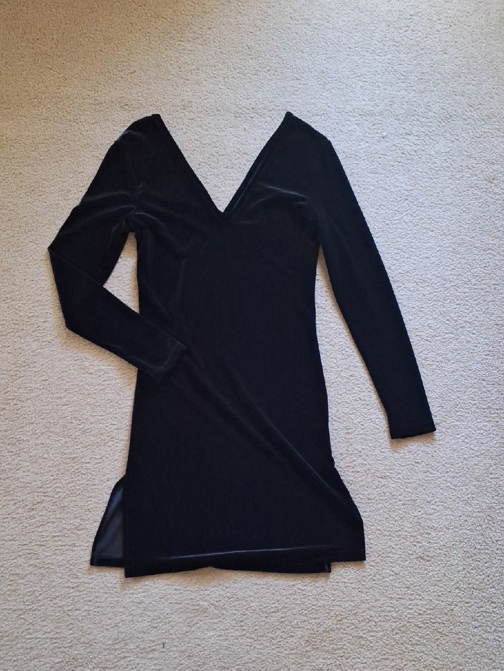 Velvet Little Black Dress